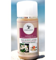 Face & body lotion with samos orange blossoms