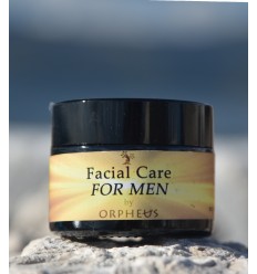 Regenerating men's facial cream with zeolith